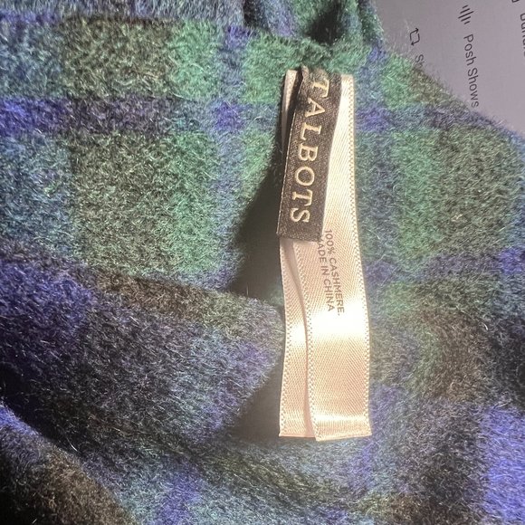 Talbots 100% cashmere scarf - Picture 4 of 8
